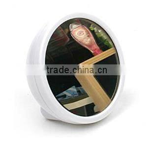 led mirror clock Beauty Mirror Alarm Clock Electronic clock the Mini clock