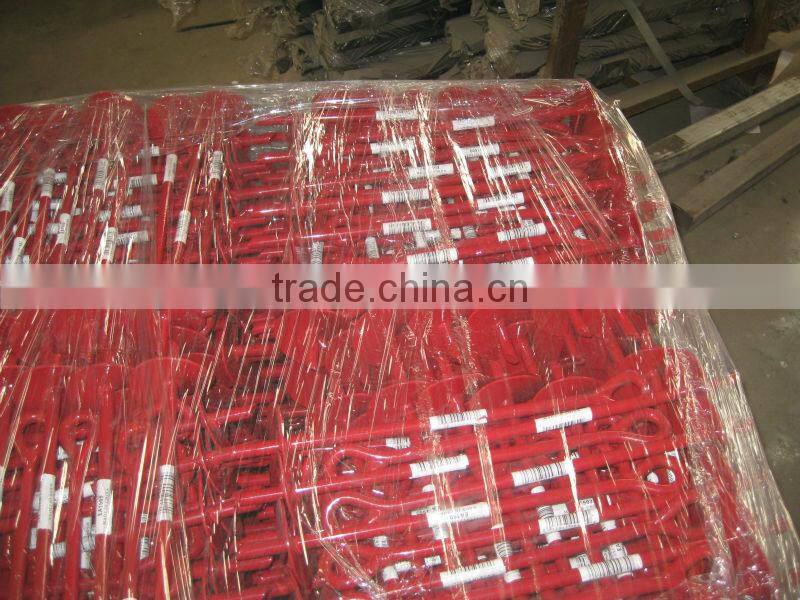 Q235 galvanized earth screw anchor