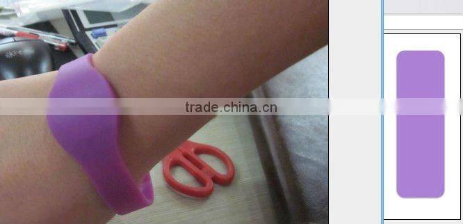 Silicon RFID NFC wristband