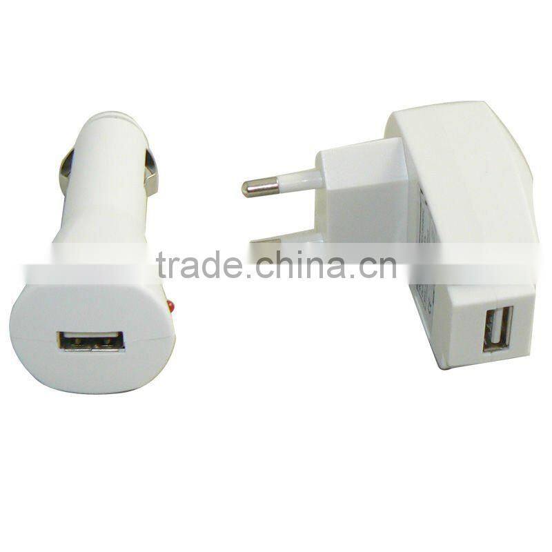 Premium USB Vehicle Car+Wall Travel AC Power Charger For Amazon Kindle 4 4th