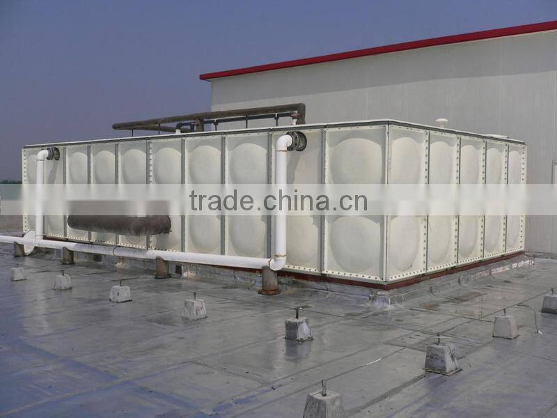 SMC/FRP/GRP fiberglass sectional plastic water tank/SMC storage water tanks