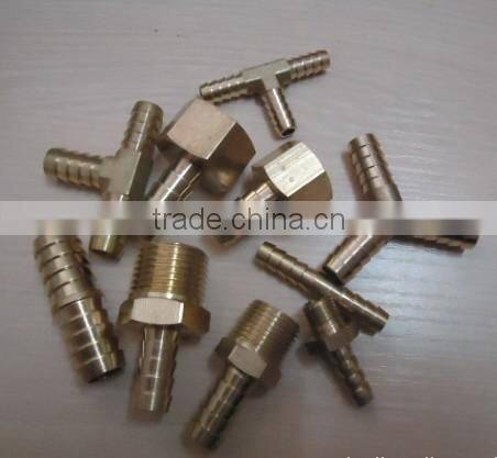 90 degree Elbow Brass Barb Fitting ID Hose & Male Thread