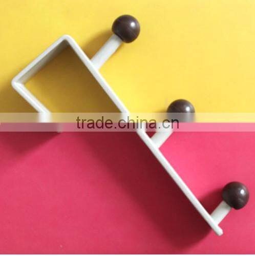 Japanese style simple design F type lollipop shaped hook hangers
