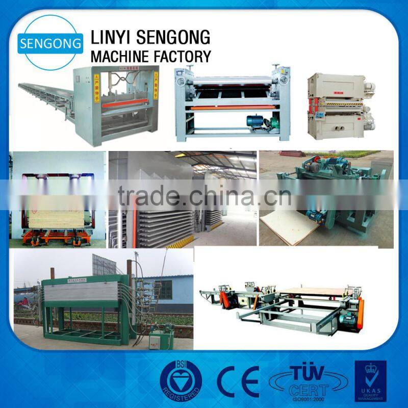 Plywood Machine In Pressing Machine