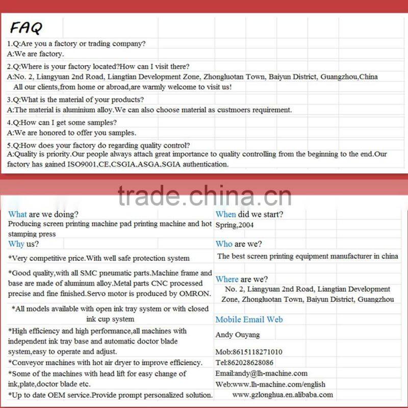 Special Semi-Automatic Slik Screen Printing Machines For Plastic Bottle Printing Machine