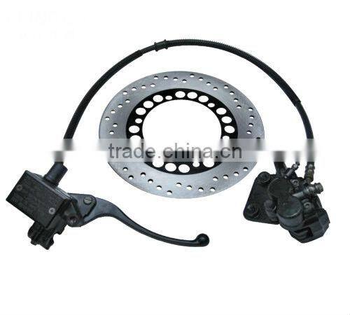 motorcycle rear hub with disc brake