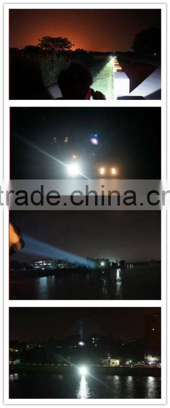 led rechargeable Area industrial safety flashlight portable rotating magnet military 5JG-9915