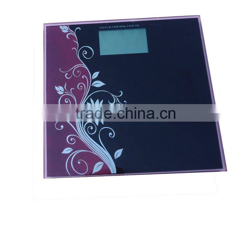 Digital bathroom scale 180kg body weight scale