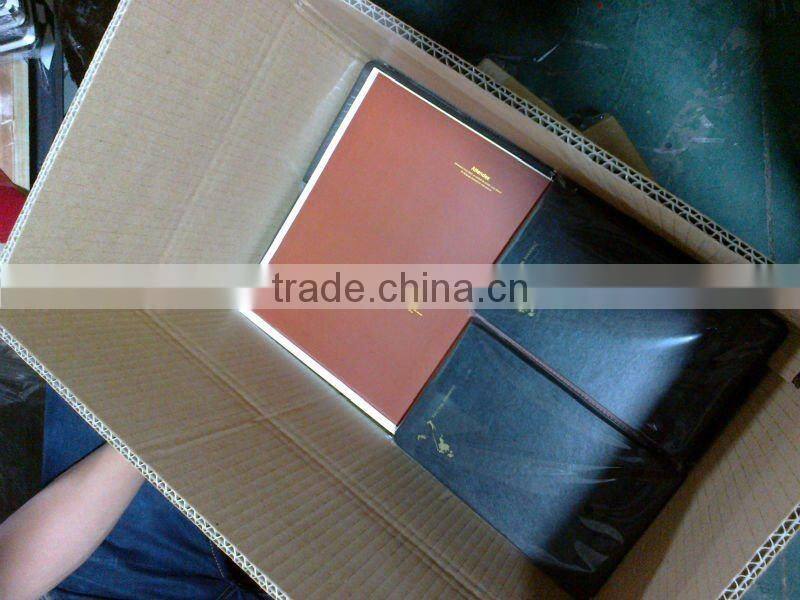 high quality PU notebook