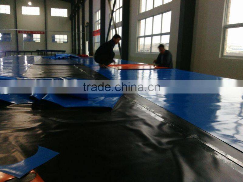 32oz pvc tarpaulin fabric for rolling shutter door fire retardanct