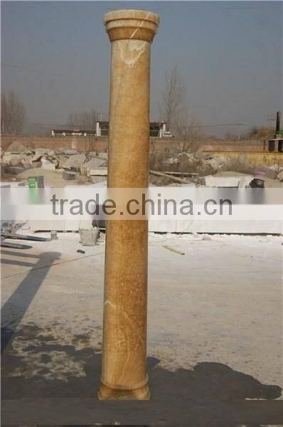 ROMAN ROUND HONEY ONYX COLUMNS AND PILLARS COLLECTION