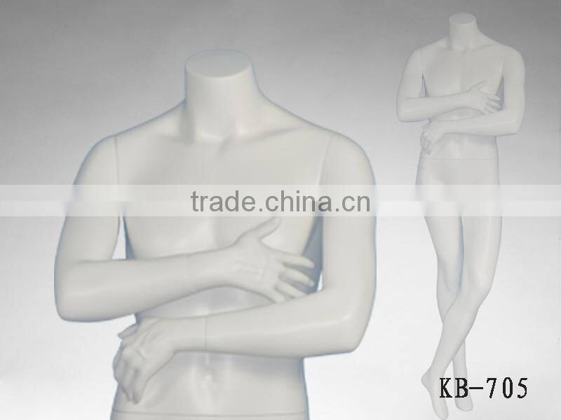 Mannequin , without headless,Fiberglass female Plus Size Mannequin For Sale KB-705-3