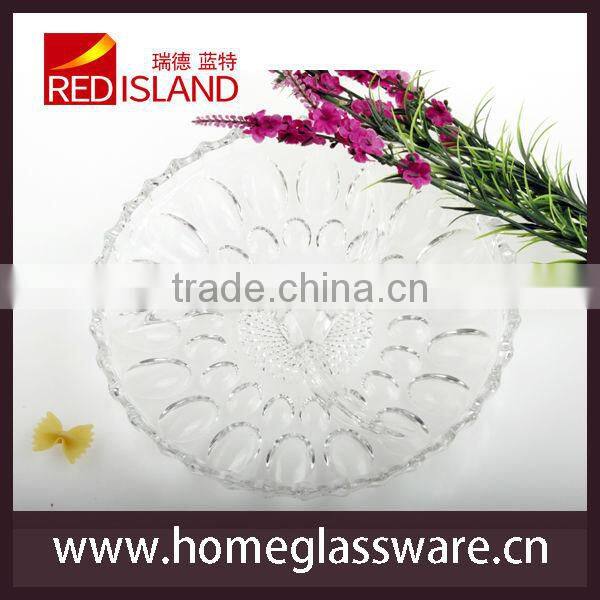 glass fruit plate decorative glass plate glass dishes and plates