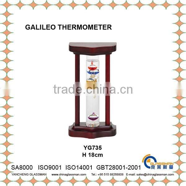 best popular desktop decoration galileo thermometer YG735