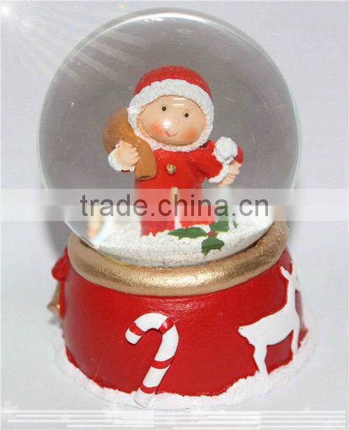 2016 Custom Christmas Snow Globe