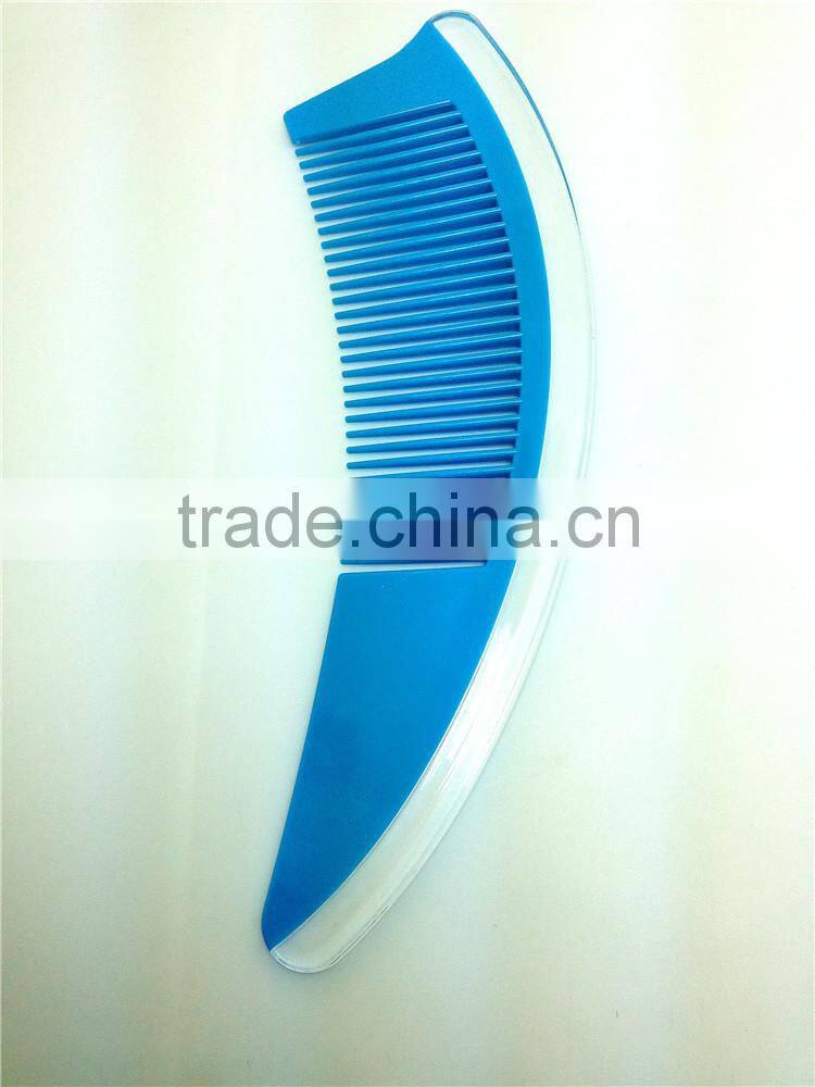 Plastic Exquisite Handmade Organic Ox Horn Hair Comb 15.5*4.5