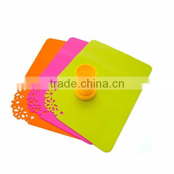 NEW style Square Shaped Silicone Mat Silicone Coaster for Pot