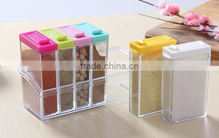 Household seasoning box/color container Mini plastic seasoning container