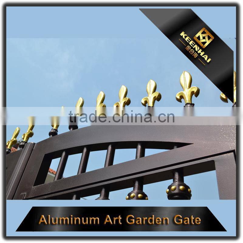 Modern Garden Decoration Powder Coated Aluminum Villa Garden Main Gate Design