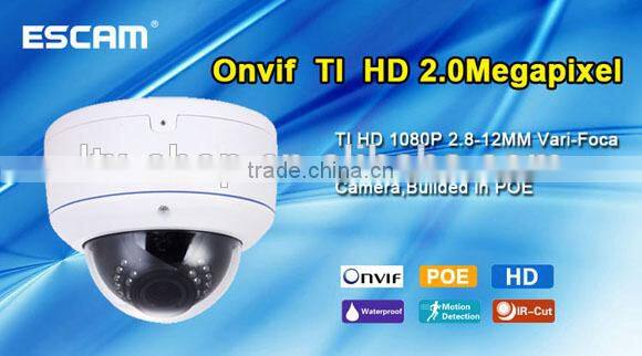 Escam HD3500V 3.0 Megapixel 2.8-12 mm lens Vandal proof Waterproof IP CCTV Camera Varifocal IP Camera