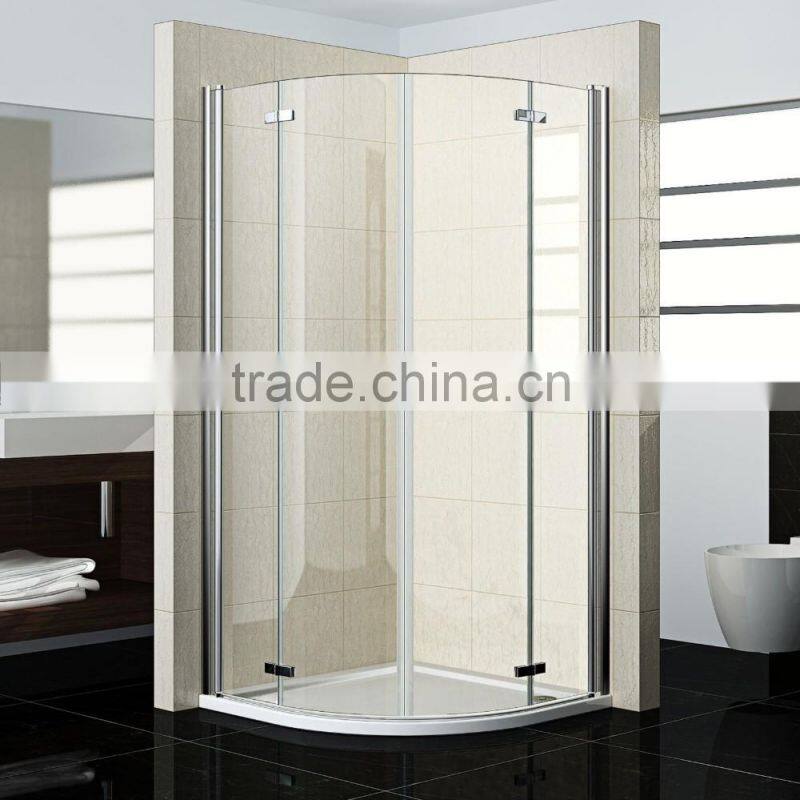 6mm clear glass 2 sided shower enclosures