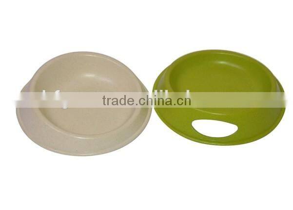 Anhui Green Eco friendly bamboo fiber pet bowls/cat/dog