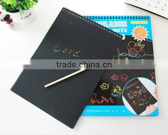 Wholesale Stock Early Puzzle 10 Pages Scraping Painting