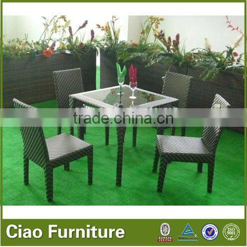 Patio outdoor table set / rattan table set
