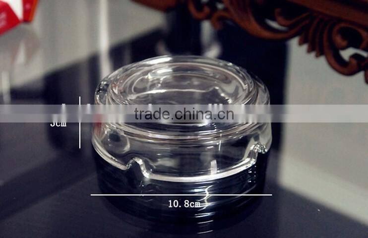 Hot Sale Smoking clear glass ashtray, Smokeless Ash Tray