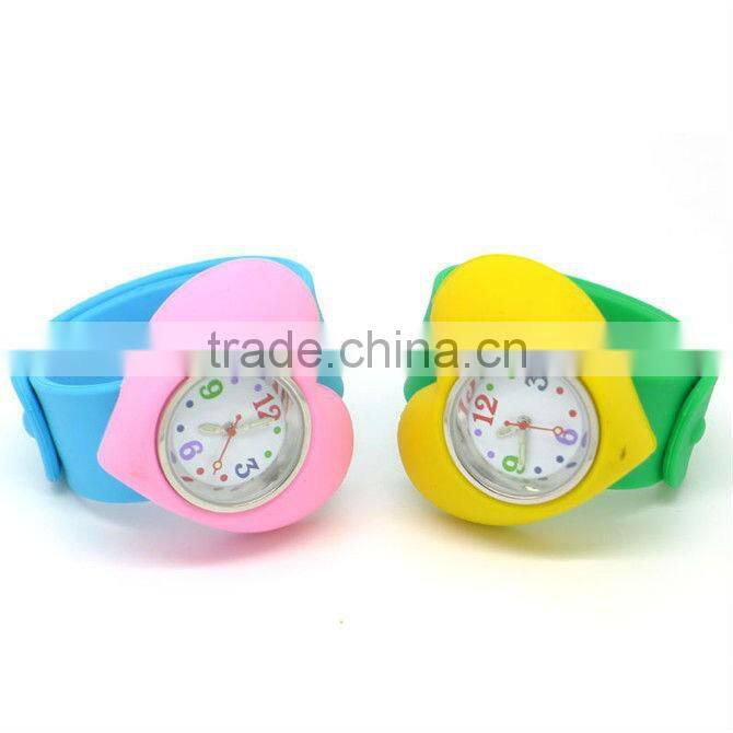 Silicone band girl watch
