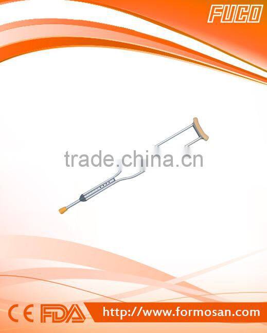 ALUMINUM CRUTCHES by push bottom-SMALL SIZE(S) MADE IN TAIWAN