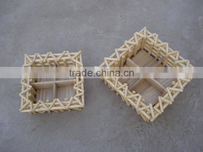 home garden storage art landscape garden basket