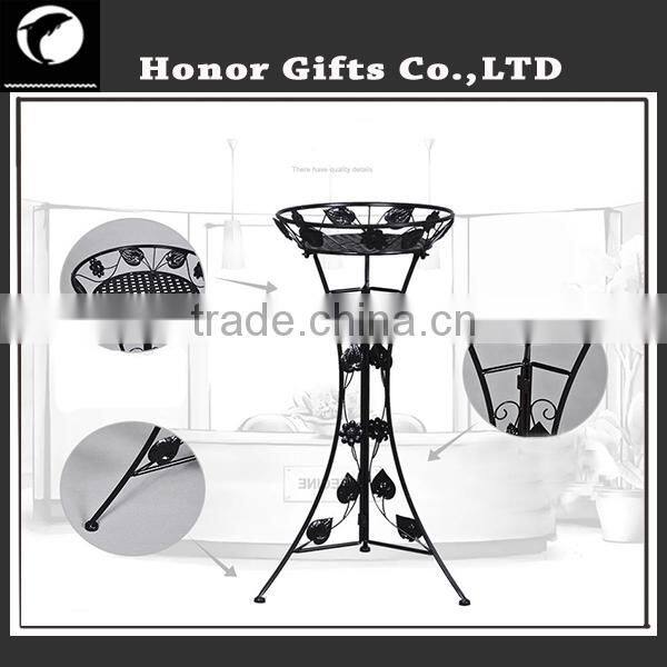Wrought Iron Decorative Flower Pot Holder Stands