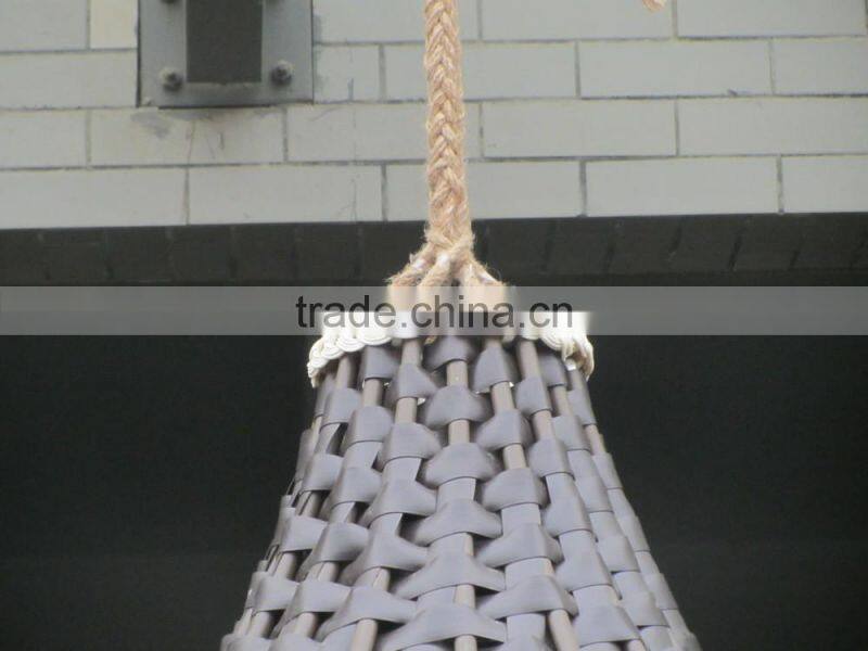 Outdoor swing bed with canopy