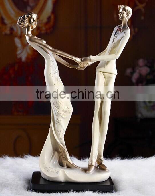 resin home decoration tibetan antelope horn, resin statues