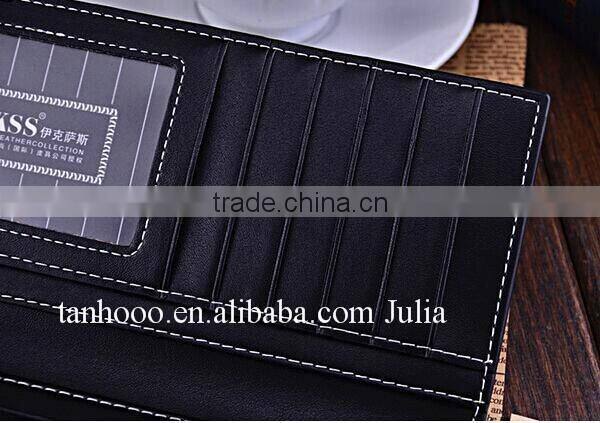 Hot selling custom men's Leather Wallet