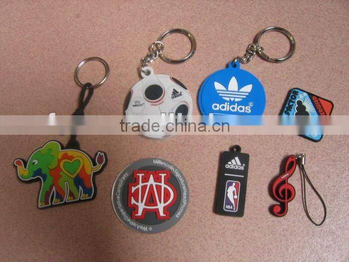 FDA silicone keychain promotion keychain silicone keyring