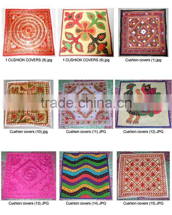 Silk Embroidered Cushion covers-99