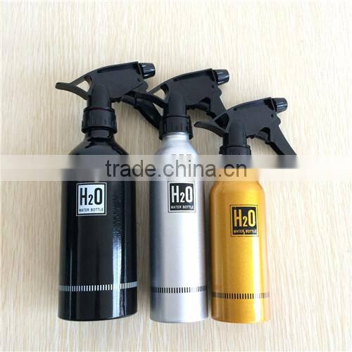 500ml/300ml/200ml Aluminum spray bottle with trigger