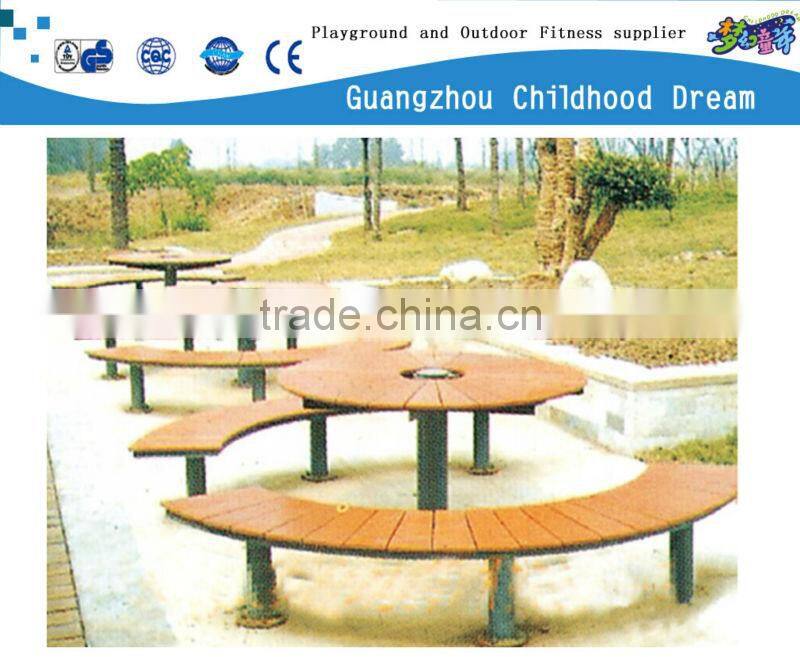 (HD-19405)Park bench table Transformable park bench table