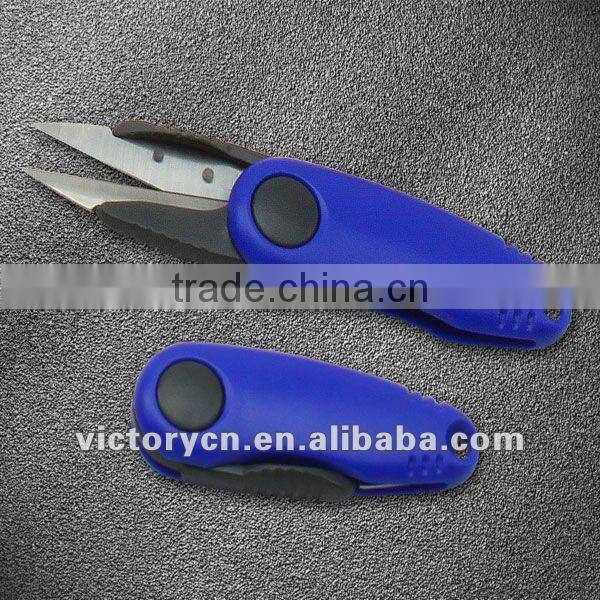 Folding Fishing cutting scissors with stainless steel blade