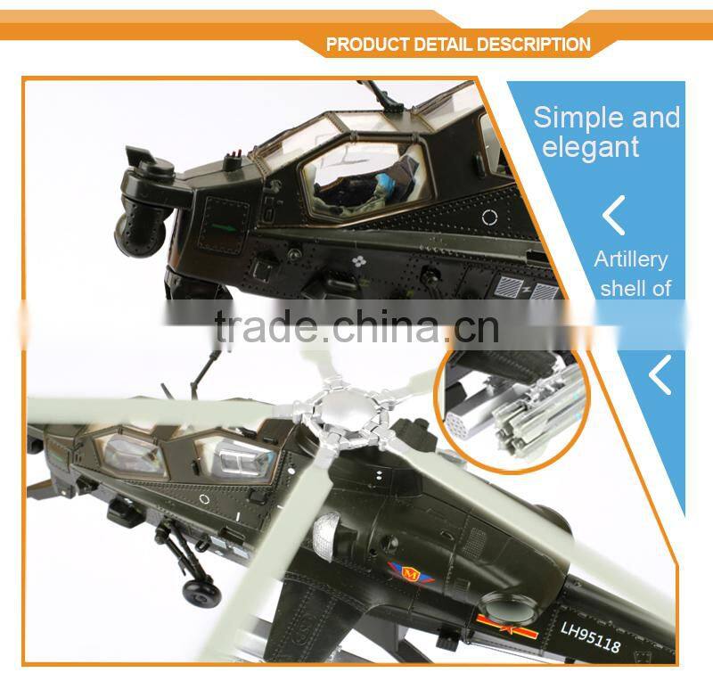 New Design Hot Fashion 1:48 WZ-10th ARM Helicopter Diecast Model Plane Mini Metal Plane for Sale