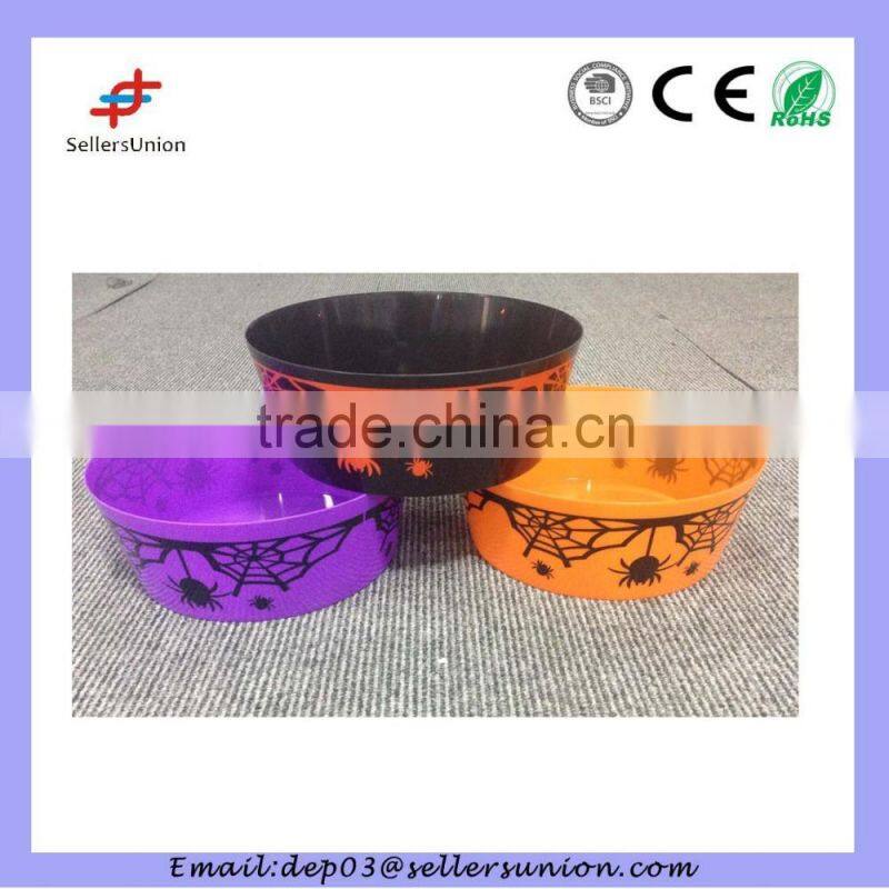 Halloween plastic bowl