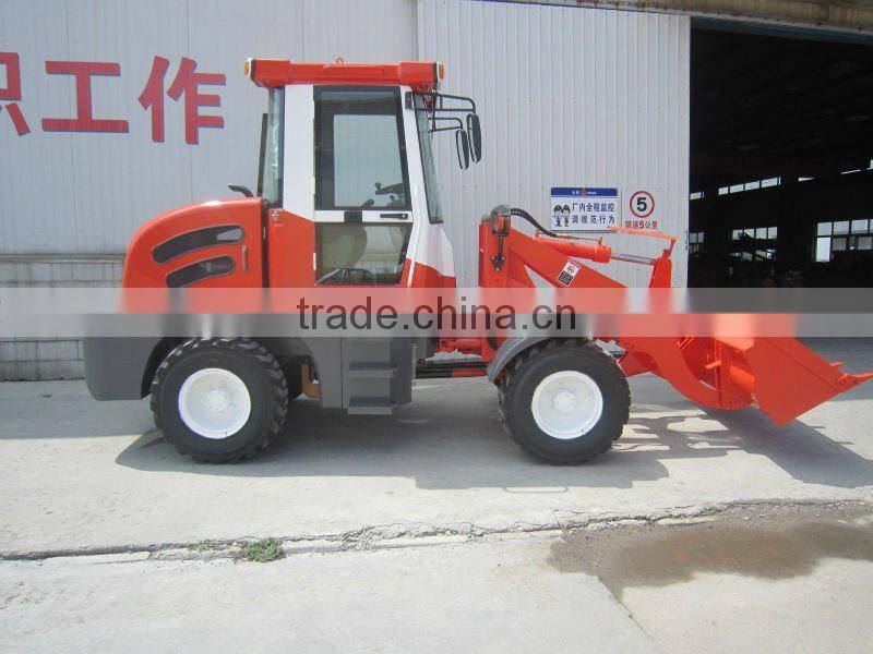 wheel loader log grab