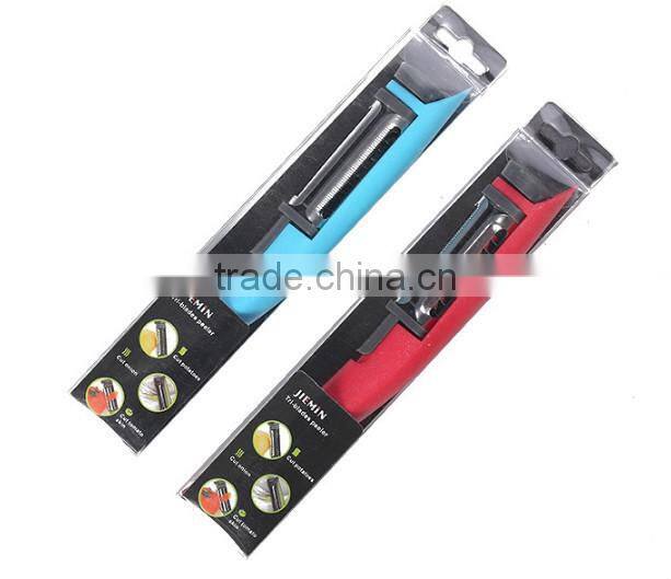 Cute Kitchen Tool , Hand Adjustable Multifunction Tri-Blade Peeler