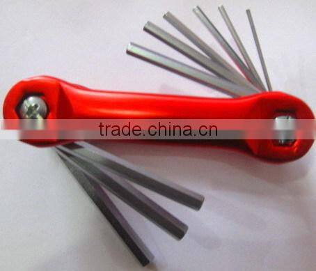 Hanger pack Folding Allen Wrench Set