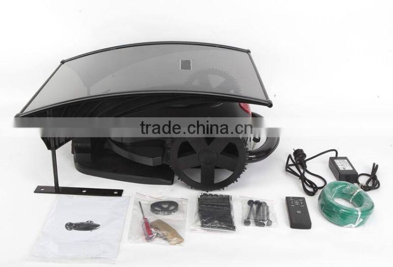 Anti-theft Remote control height adjustable intelligence electric robot lawn mower with Water proof Robot Mower ROMO M3