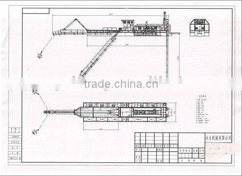 river digging sand dredger