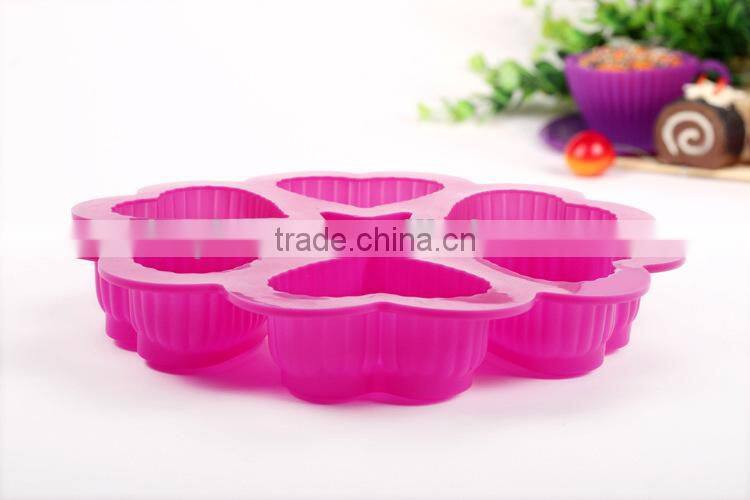 Non-stick flexible plastic food molds industrial loaf soap mold