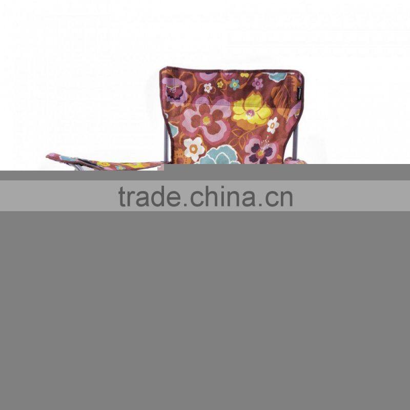 Camping Chair Printed With Flower